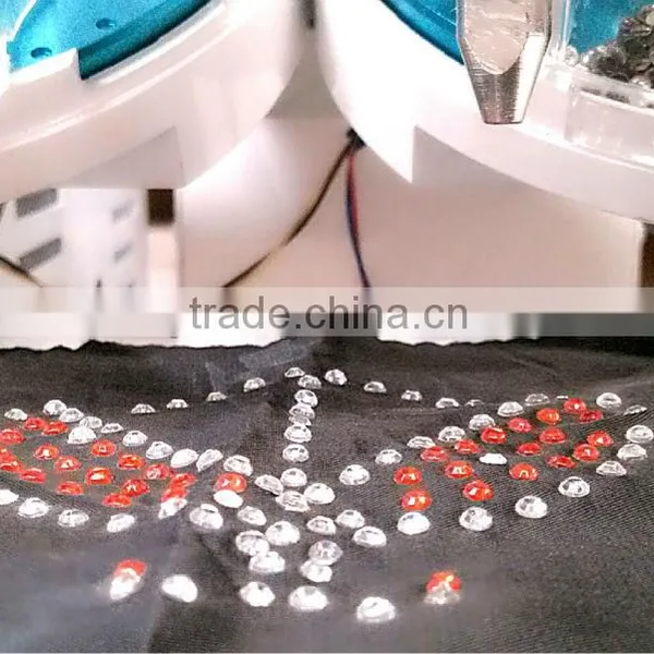 Hangzhou Baofeng Decristal Double-plate Ultrasonic Rhinestone Setting Machine for Sale