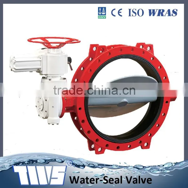 Ductile Iron Body U-Section Flange Butterfly Valve With Factory Price photo-2