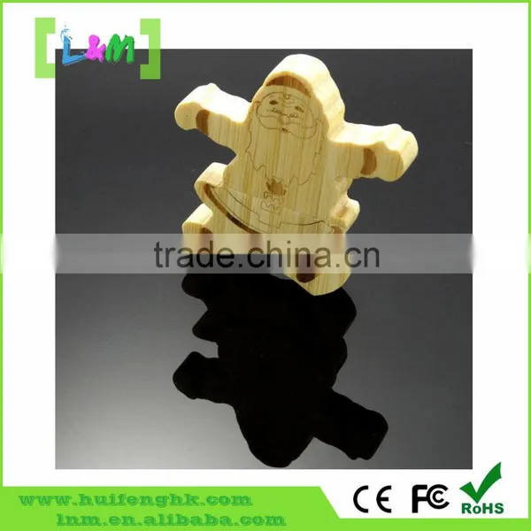 Wooden Christmas Gift Usb Flash Drive,High Quality Christmas Usb,Promotion Usb Flash Drive for Christmas Day photo-4