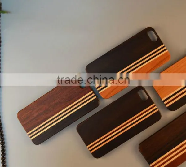 MOBILE PHONE CASE CUSTOMIZED in Natural Solid Wood Finish