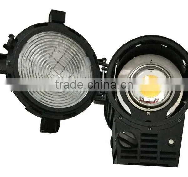 200 Watt 3200K Warm White OR 5600K Cool White High CRI Ra95 200W COB LED Fresnel Film Video SpotLight With Shutters photo-5