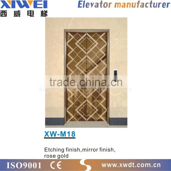 XIWEI Brand Small Gearless Traction Machine Type Villa Elevator photo-4