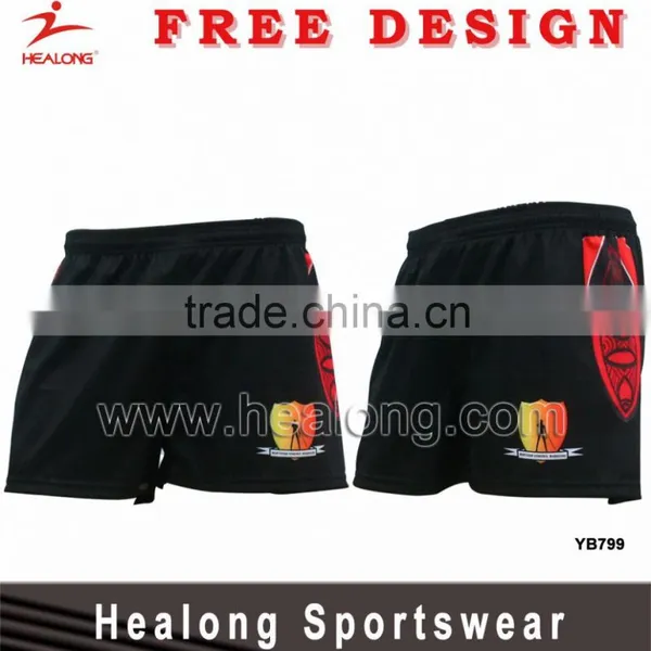 Hot Sales Cheap Custom Subliamation Man's Sportswear Rugby Shorts Jersey photo-5