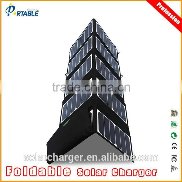 High Efficency 23% 65W Flexible Solar Panel Charger photo-4