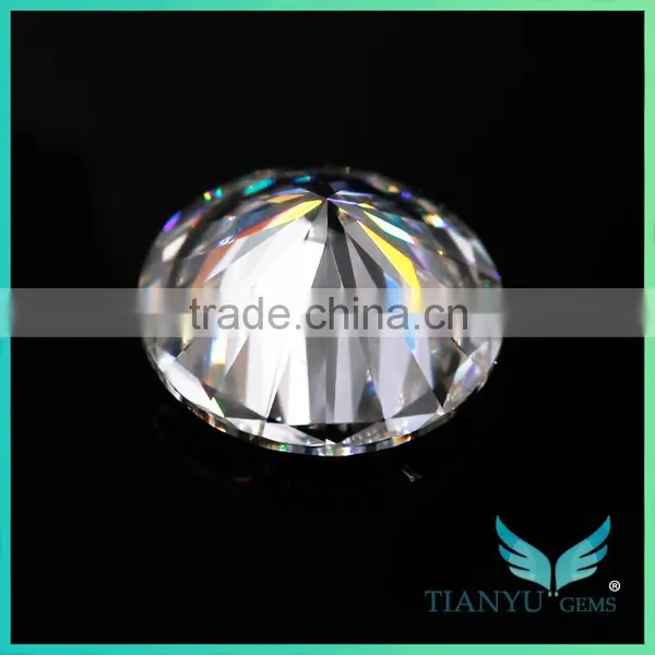 Lab Created Diamonds DEF Colorness Stone Foreverone Band Moissanite photo-2