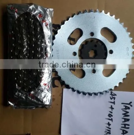 45T/14T 118L Sprocket and Chian for Yamaha