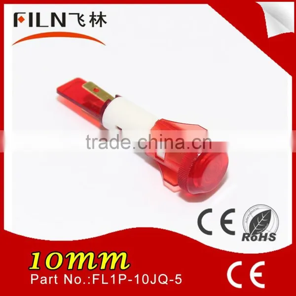 2015 FILN Plastic 10mm 380v Neon Led Mi-bulb Battery Voltage Indicator Flashing Indicator Light photo-4