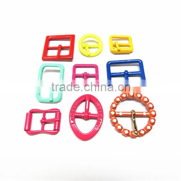 Hot Sale Colored Square Metal Roller Buckle photo-6