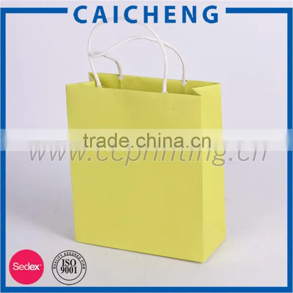 Exquisite Small Drawstring Handle White Paper Gift Bag photo-2