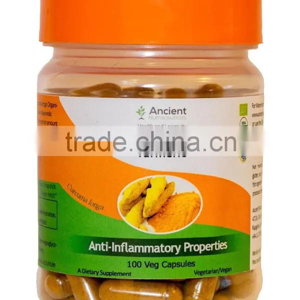 Organic Turmeric Capsules - 600mg