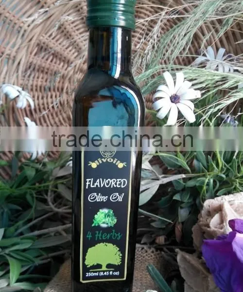 Herbs Infused Olive Oil. Premium Quality Olive Oil With FDA Certification. Glass Bottle 250 Ml. photo-2