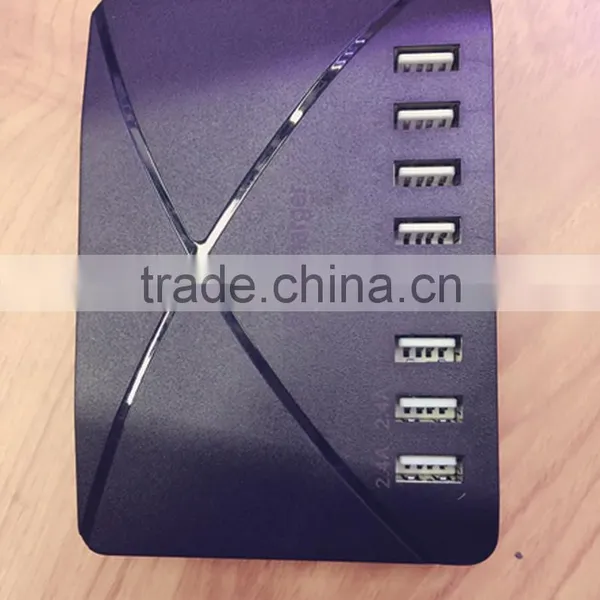 High Quality Fashion 3A USB Travel Charger With 8 USB Port Plugs photo-4
