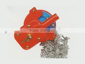 Greenhouse manual film rolling machine