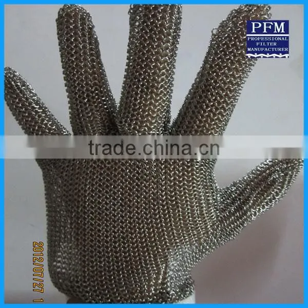 Stainless Steel Chain Mail Mesh Gloves for Butcher photo-5