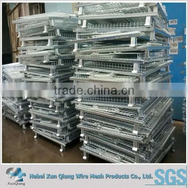 Storage Folding Roll Logistics Push Trolley Container Cart photo-2
