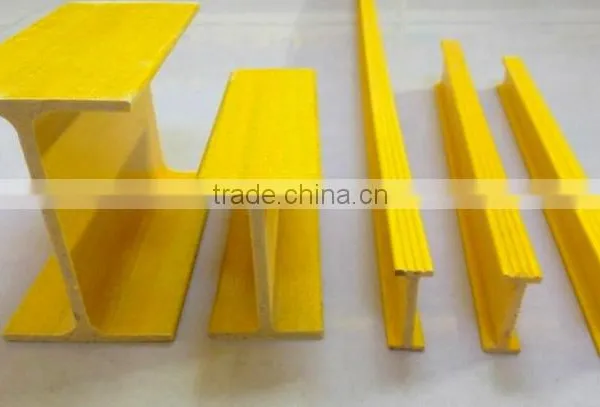 High Strength and Corrosion Resistance Frp i Beam,fiberglass h Beam,frp Support Beam photo-2
