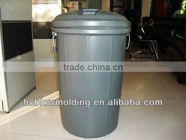 OEM Blow Molding Plastic Recycle Storage Bins HDPE Waste Container for Sale photo-4