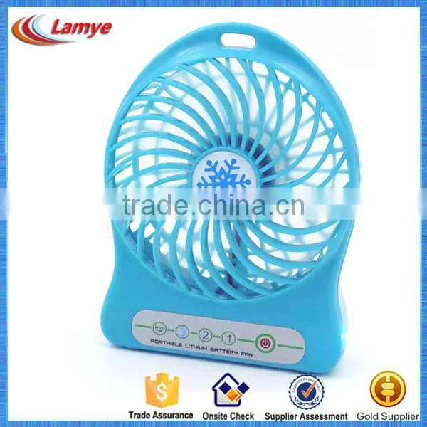 Home Appliances Super Mini Plastic Chargeable Cooling Fan photo-5