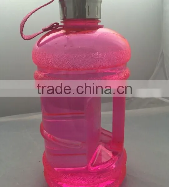 LOW MOQ!Cheap 2.2 Liter Clear Plastic Water Jugs With Lids/Water Jug With Side Handle/Drinking Water Plastic Sports Bottle Mega photo-4