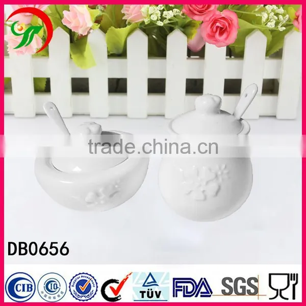 China Supplier New Premium Custom Porcelain Ceramic Kitchen Ware Cruet Set photo-6