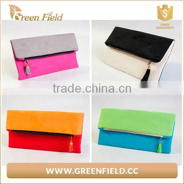 Wholesales Fashion Lady Clutch Bag PU Fold Clutch Bag photo-3