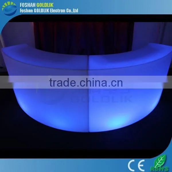Decorative Lighted Plastic Bar Furniture GKT-021BC photo-5