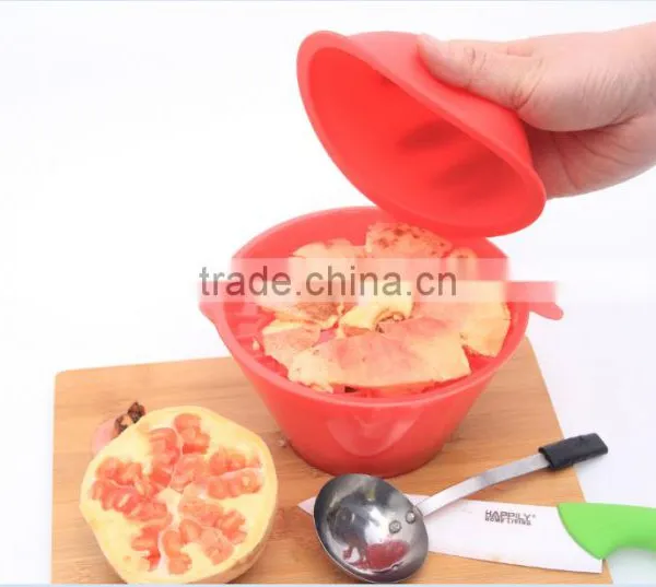 Hot Sale Stock BPA FREE Product Silica Gel Cap PP Fruit Peeler for Kitchen photo-3