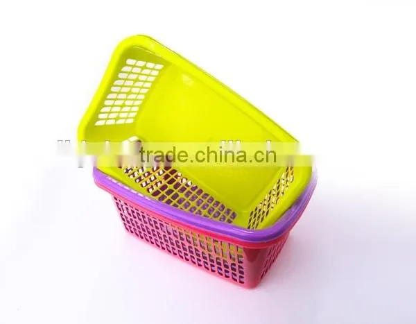Promotional Plastic Large Size Kitchen Basket Fruit Vegetable Sieve Storage Basket Dropping Water photo-6