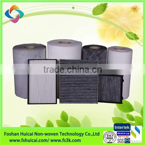Active Carbon Cabin Filter Filteration Fabric Material photo-3