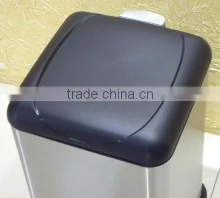 Stainless Steel Foot Pedal Waste Can photo-2