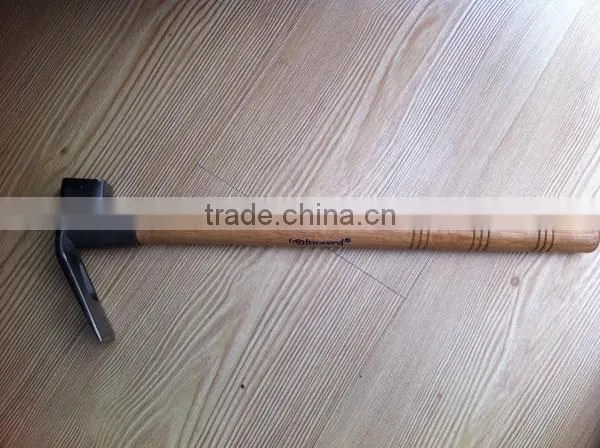 Forged Adze With Wooden Handle photo-4