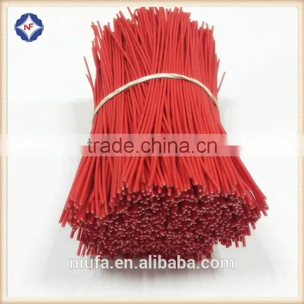 Round Plastic Coated Single Metal Wire Twists for Electric Wire Packaging photo-5