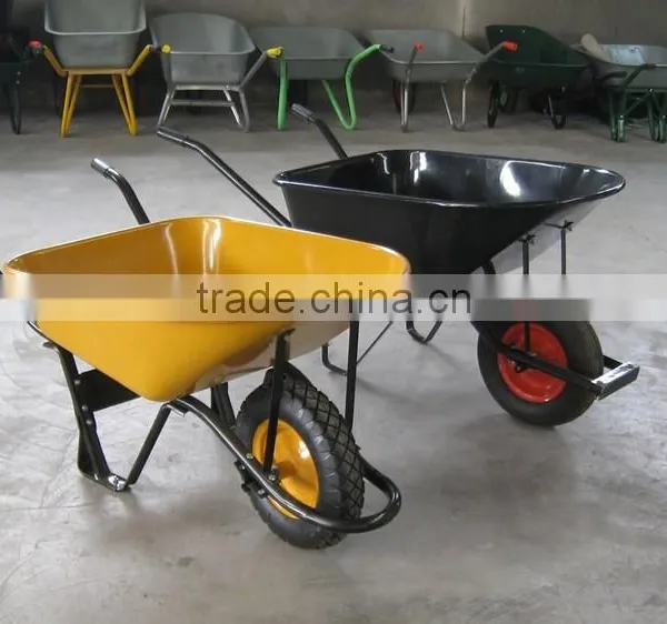 China Factory Price Strong Construction Tool Pneumatic Air Wheel Barrow photo-3