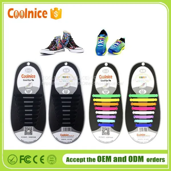 Coolnice Easy no Tie Silicone Shoelaces,no Tie Shoe Laces photo-3