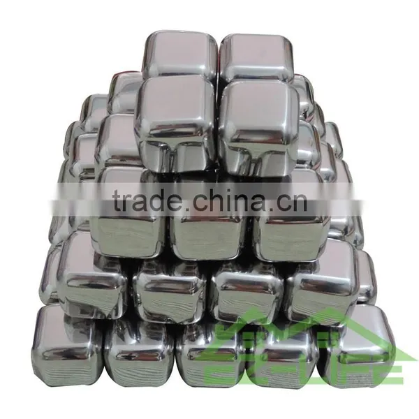 Customized Reusable Stainless Steel Whiskey Stones photo-4