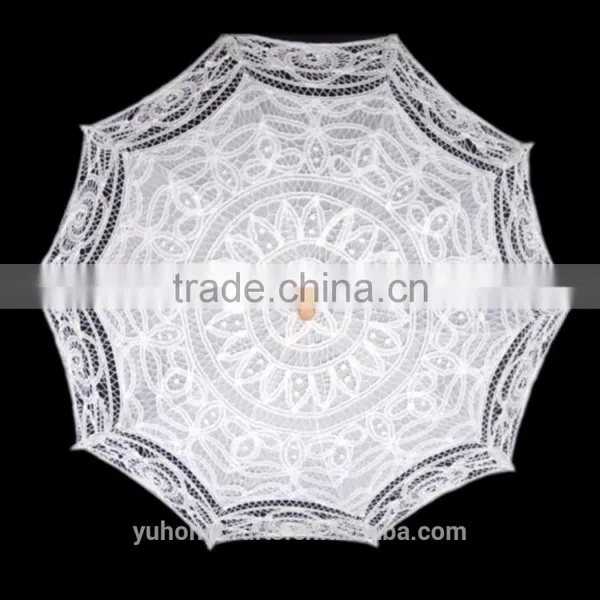 Lace Wedding Parasol Craft Umbrella photo-2
