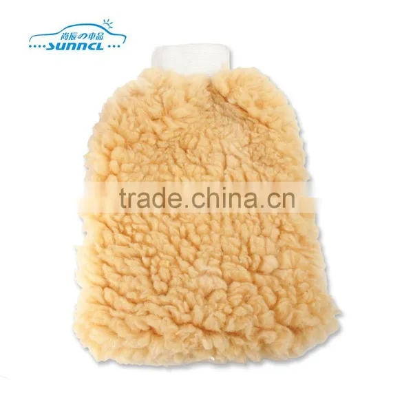 Microfiber Car Cleaning Glove With Fiber Terry Cloth photo-3