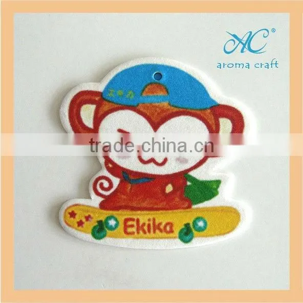 Best Seller for Promotional Gifts Customized Logo Hanging Paper Air Freshener photo-2