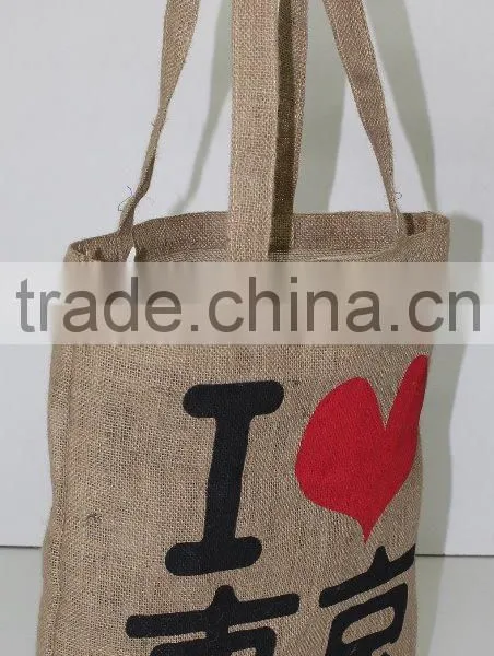 Grocery Shopping Tote Jute Bag photo-6