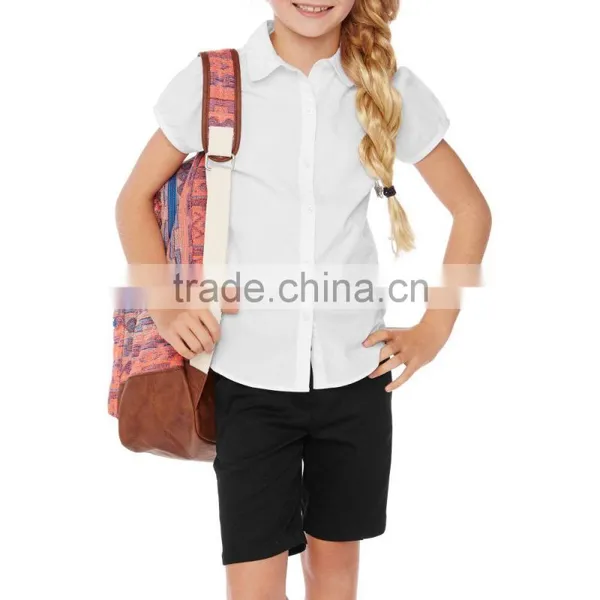 New Cutomized Primary School Uniform Shirts Kids School Uniforms Wholesale photo-5
