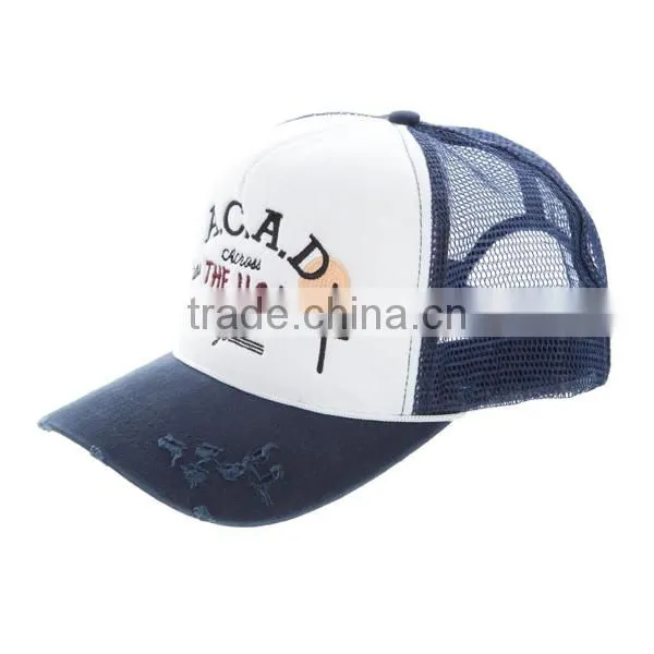 Polyester 5 Panel Foam Trucker Mesh Hat With Custom Printed Logo photo-2