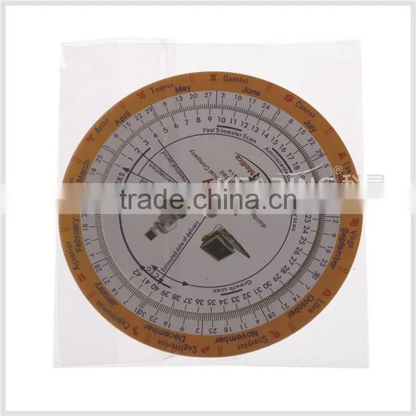 Kearing Pregnancy Wheel and Ovulation Calendar,plastic Pregnancy Wheel Chart#SC21 photo-3