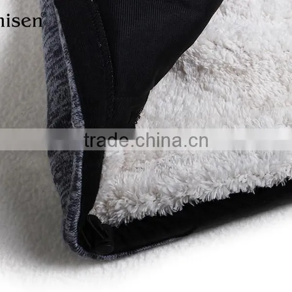 Warm Sherpa and Sweater Fleece Hoodies Men Jacket photo-5