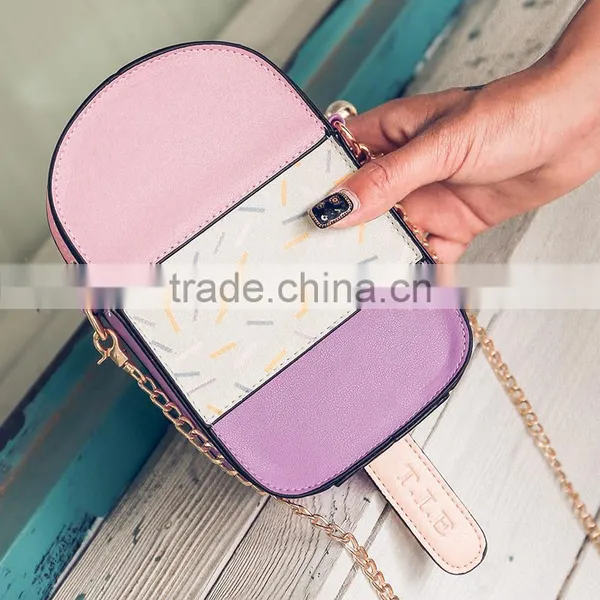 Factory Cheap Bags Travel Unique Girl Child Kids Fashion School Bag Purse for Kids Ice Lolly photo-5