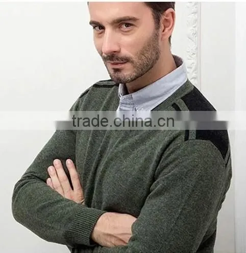 Knitwear Manufacturer Custom Design Cashmere Sweater for Man photo-2