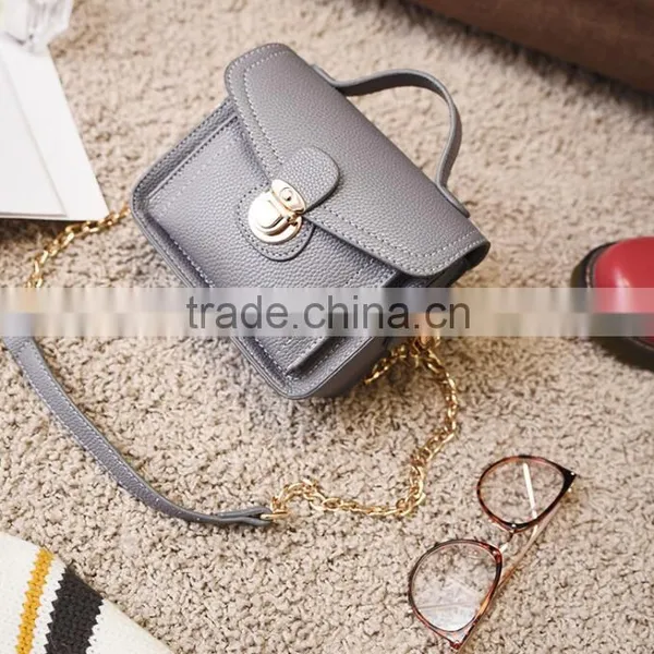 Zm50258b 2017 Latest Lady Single Shoulder Bag Fashion Women Retro Chain Bags photo-4