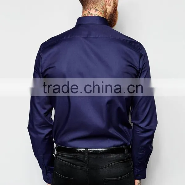 Custom Mens Silk Dress Shirt photo-2