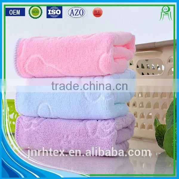 Quality Custom Design Emboss Logo Hotel Towel photo-3