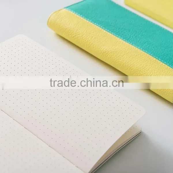 A6 Size PU Material Planner With Zipper Sweety Color Daily Planner Diary photo-4