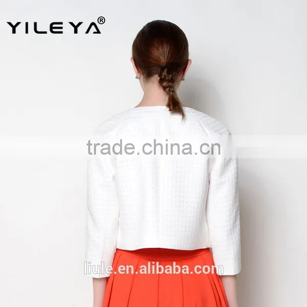 Latest Floral o Neck Designed Casual Trendy Ladies Suit Design Jackets photo-5